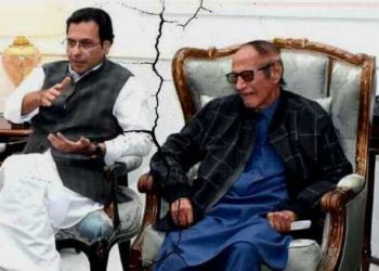 مسلم لیگ ق نے مونس الہی کو  پارلیمانی پارٹی کی سربراہی سے ہٹا دیا
