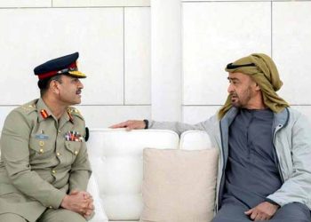 جنرل عاصم منیر کا عرب امارات کا دورہ، صدر محمد بن زاید النہیان سے ملاقات