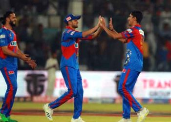 کراچی کنگز کی پی ایس ایل میں پہلی کامیابی، لاہور قلندرز کو 67 رنز سے شکست