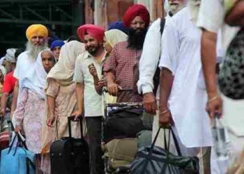 بیساکھی تہوار کے لیے 2800 سکھ یاتری پاکستان پہنچ گئے