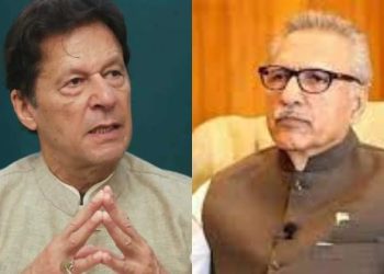 صدر عارف علوی کی عمران خان سے گیسٹ ہاؤس میں طویل ملاقات