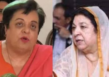 پی ٹی آئی رہنما یاسمین راشد اور شیریں مزاری  گرفتار