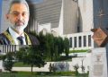 جسٹس قاضی فائزعیسیٰ  نےسپریم کورٹ کے چیف جسٹس کا حلف اٹھا لیا