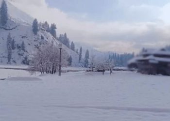 neelam vally rain snow