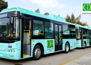 electric bus CDA Islamabad route