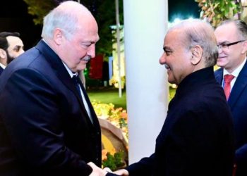 بیلاروس کے صدر اور وزیر اعظم شہباز شریف کی ظہرانے میں شرکت کے لیے مری آمد