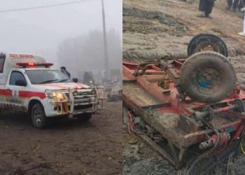 رحیم یار خان: بس اور رکشہ میں تصادم، 4 افراد جاں بحق، 7 زخمی