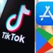 Apple Google stores Tiktok
